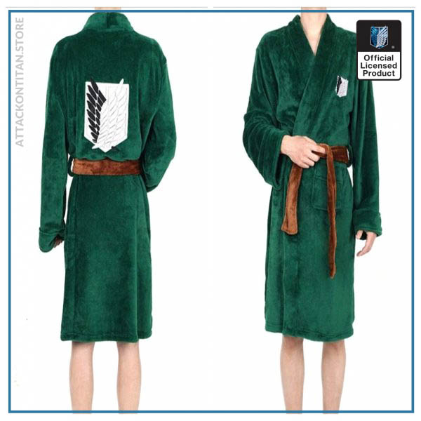 2020 Anime Attack on Titan cosplay Levi Ackerman Wings of Liberty Jumpsuit pajamas Bathrobe Flannel adult - Attack On Titan Store