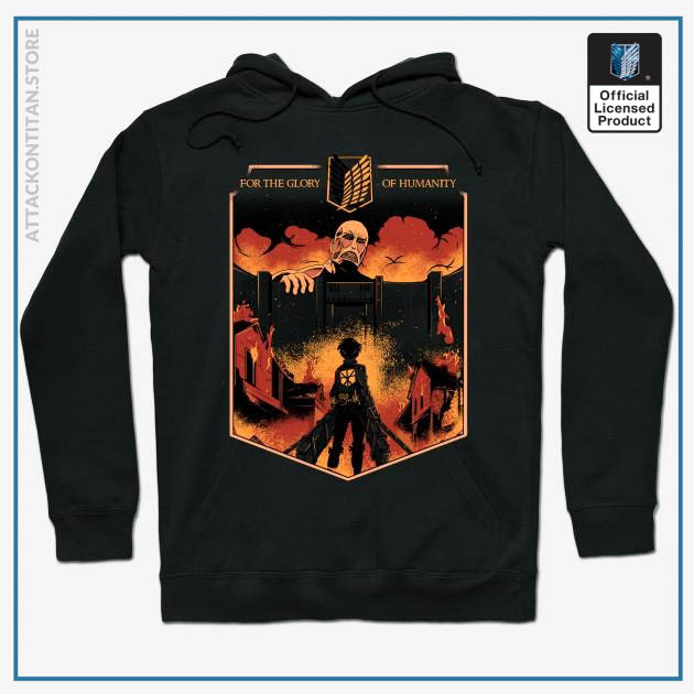 BEST ATTACK ON TITAN ANIME HOODIES