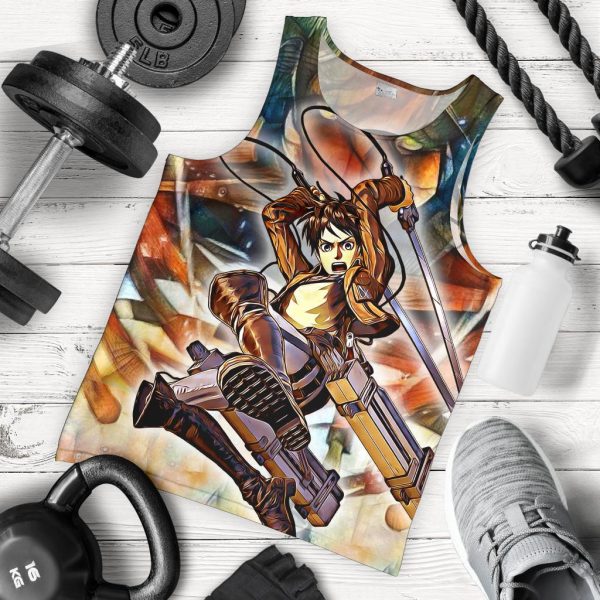 eradic eren premium tank top 579413 - Attack On Titan Store