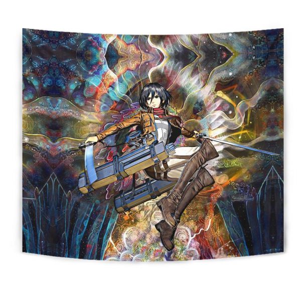 focused mikasa tapestry 471270 - Attack On Titan Store