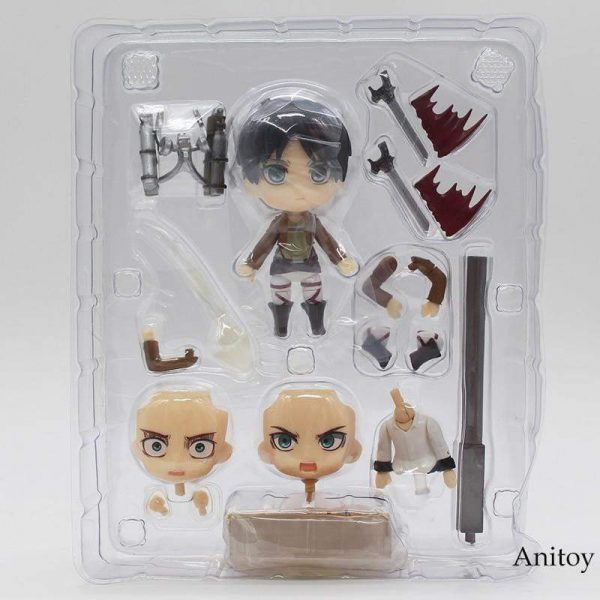 Nendoroid Attack on Titan Eren Jaeger #375 PVC Action Figure Official Attack On Titan Merch