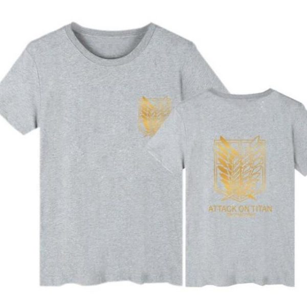 Attack On Titan Survey Corps Emblem T-Shirt Official Attack On Titan Merch