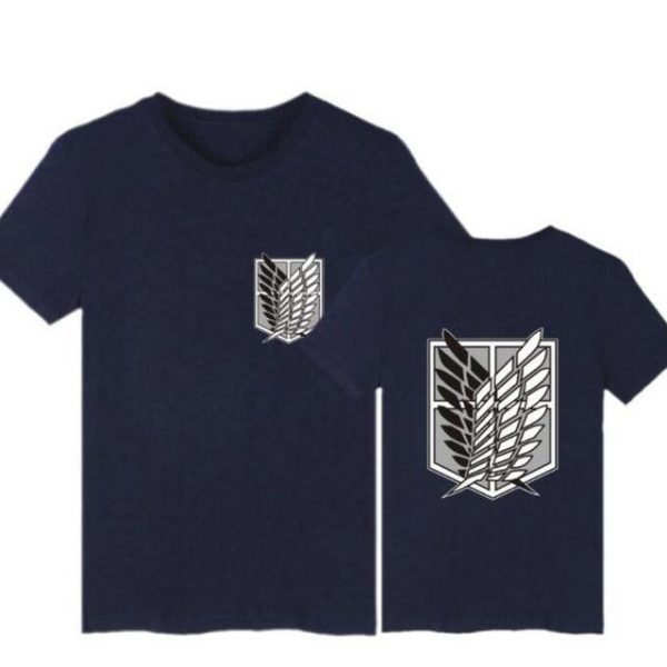 Attack On Titan Survey Corps Emblem T-Shirt Official Attack On Titan Merch