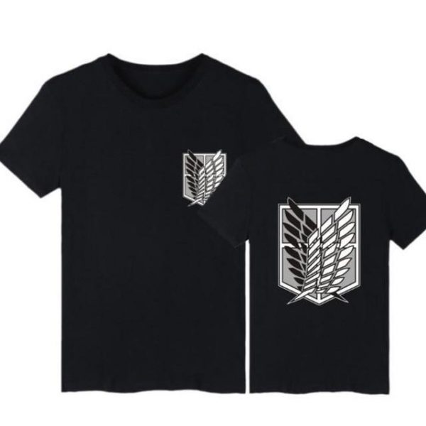 Attack On Titan Survey Corps Emblem T-Shirt Official Attack On Titan Merch