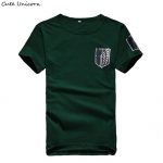 Attack On Titan t shirt mens clothing streetwear t-shirt anime Official Attack On Titan Merch