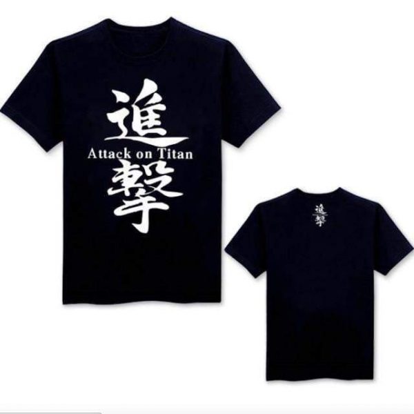 Attack On Titan t shirt mens clothing streetwear t-shirt anime Official Attack On Titan Merch