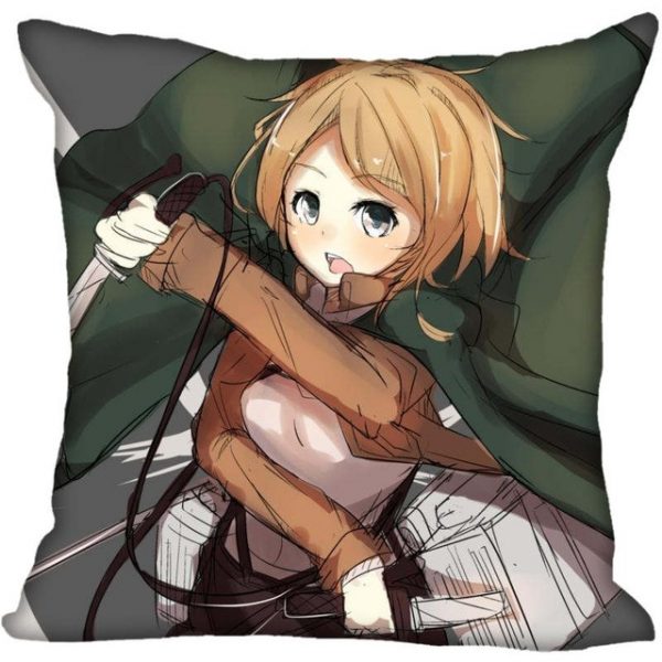 45X45cm 40X40cm one sides Pillow Case Modern Home Decorative Attack on Titan Pillowcase For Living - Attack On Titan Store