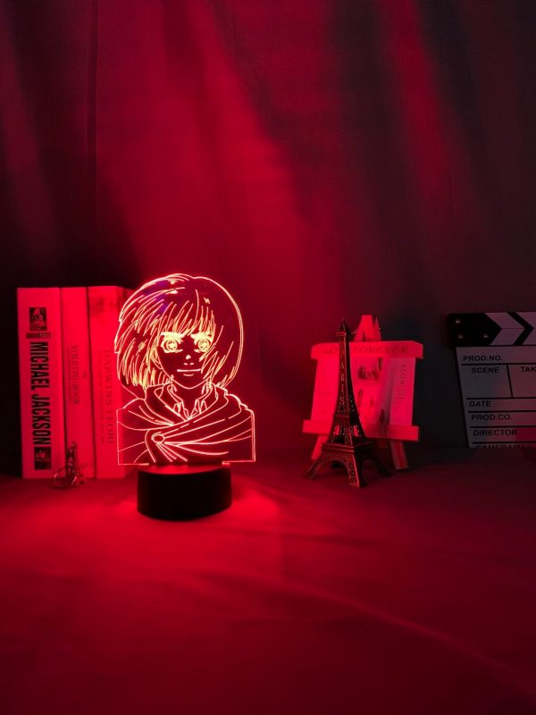 Anime Attack on Titan 3d Lamp Armin Arlert Light for Bedroom Decoration Kids Gift Attack on 3 - Attack On Titan Store