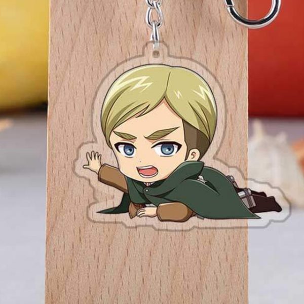 Anime Keychain Attack on Titan Men Car Key Chain Women Bag Pendant Accessories shingeki no kyojin 24.jpg 640x640 24 - Attack On Titan Store