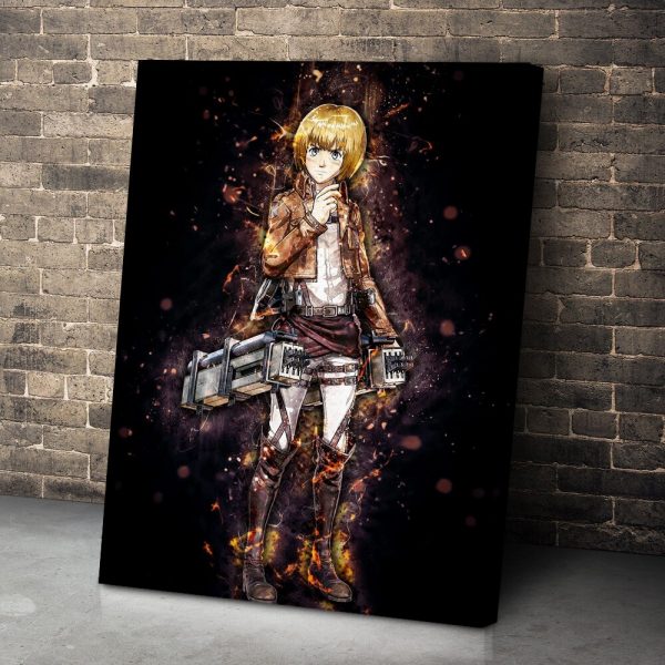 Attack On Titan Anime Armin Arlert Pictures HD Printed Canvas Poster Modular Living Room Wall Art 2 - Attack On Titan Store