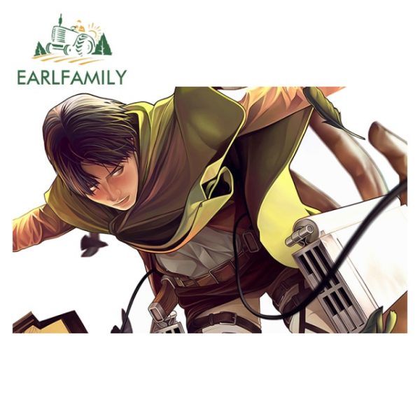 EARLFAMILY 13cm x 11 4cm For Attack on Titan Car Stickers Cartoon Decal Graffiti Sticker Vinyl 4.jpg 640x640 4 - Attack On Titan Store