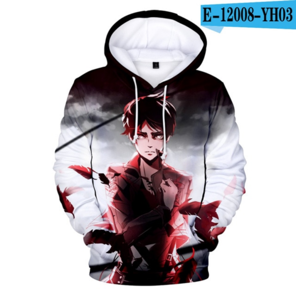 Eren hoddie 1 - Attack On Titan Store