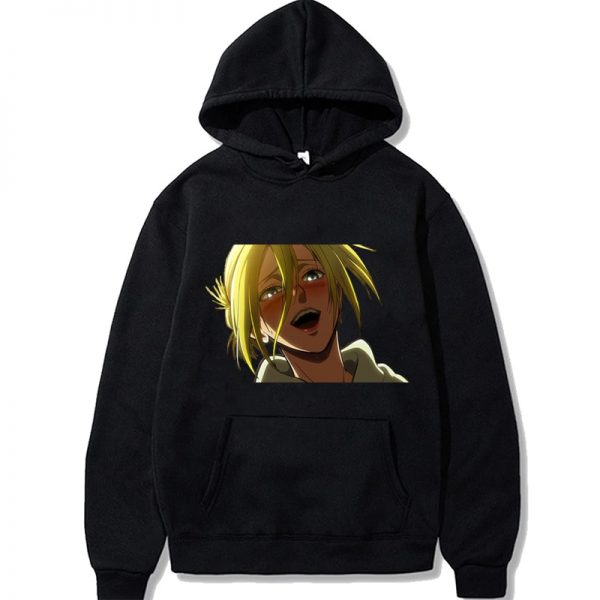 Japan Anime Attack On Titan Hoodies Sweatshirt Street Fashion Hoodi Mens Autumn Warm Sweatshirts Annie Leonhart - Attack On Titan Store