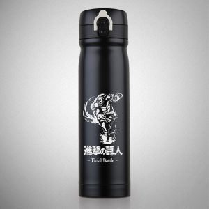 OUSSIRRO ATTACK ON TITAN Theme Thermos Saitama Pure Color Mugs Cup Kitchen Tool Gift